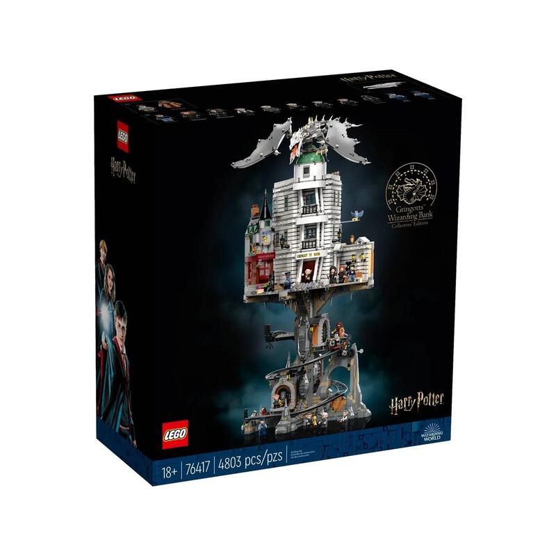 Lego Harry Potter 76417 Banco Mágico Gringotts - Edición De Coleccionista
