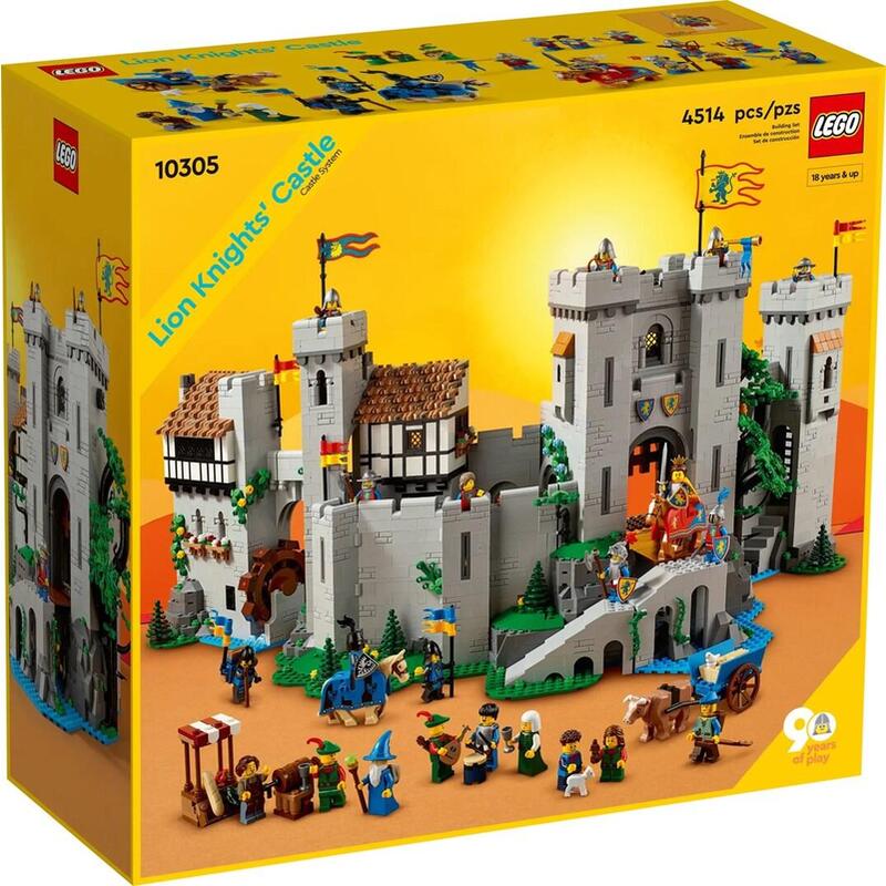 Lego Icons 10305 Zamek Rycerzy Herbu Lew