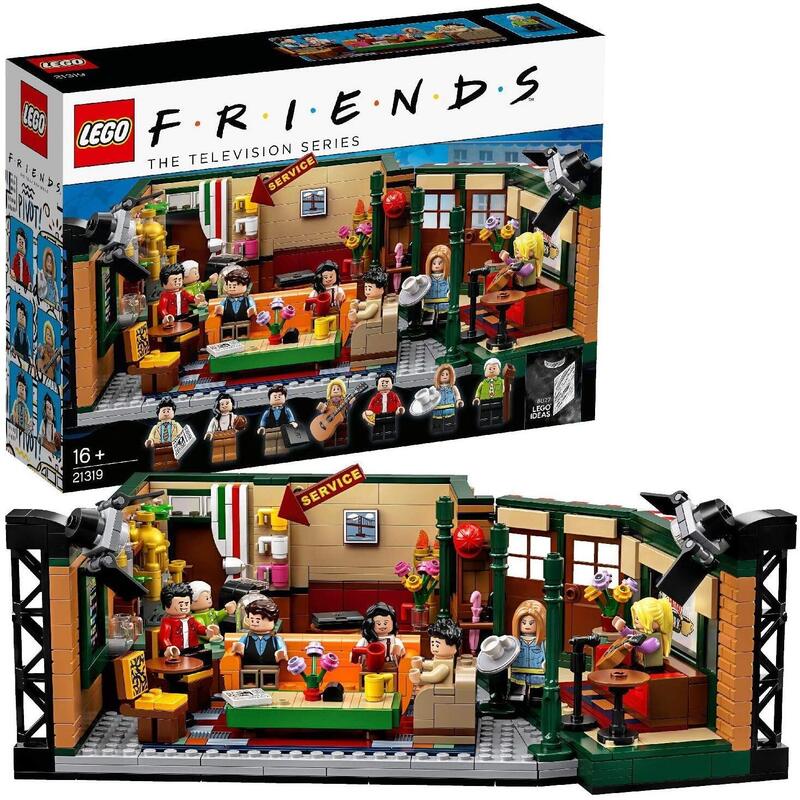 Lego Ideas 21319 Central Perk Set De La Cafetería Por El 25 Aniversario De La Serie