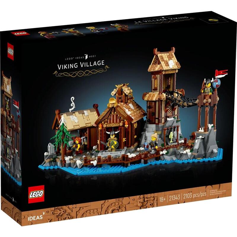Lego Ideas 21343 Pueblo Vikingo