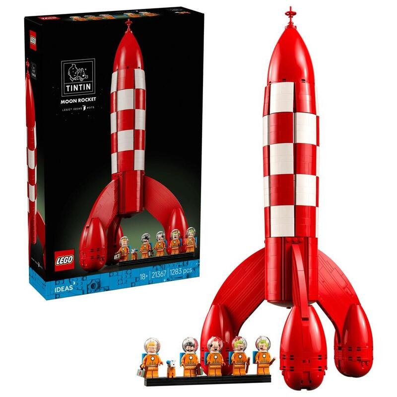 Lego Ideas 21367 El Cohete Lunar De Tintín