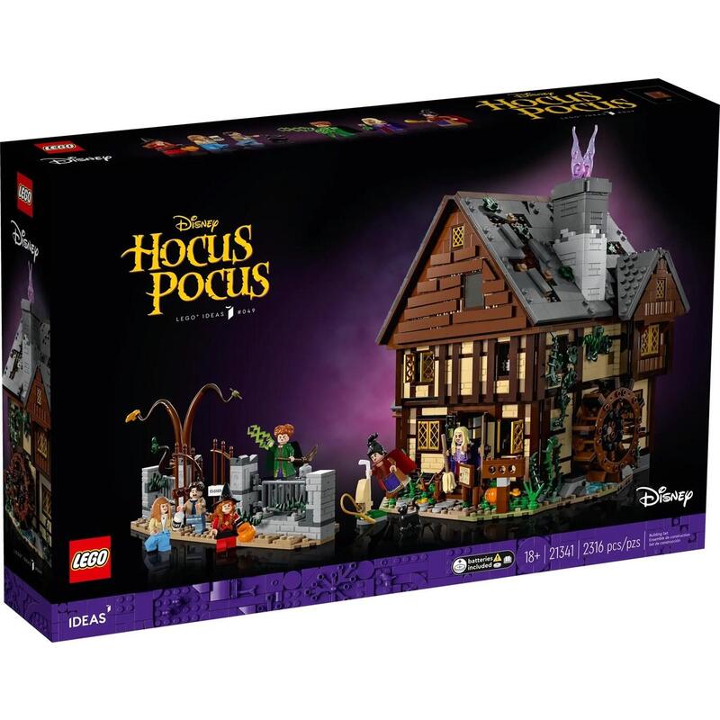 Lego Ideas - Disney Hocus Pocus: Das Hexenhaus Der Sanderson-Schwestern