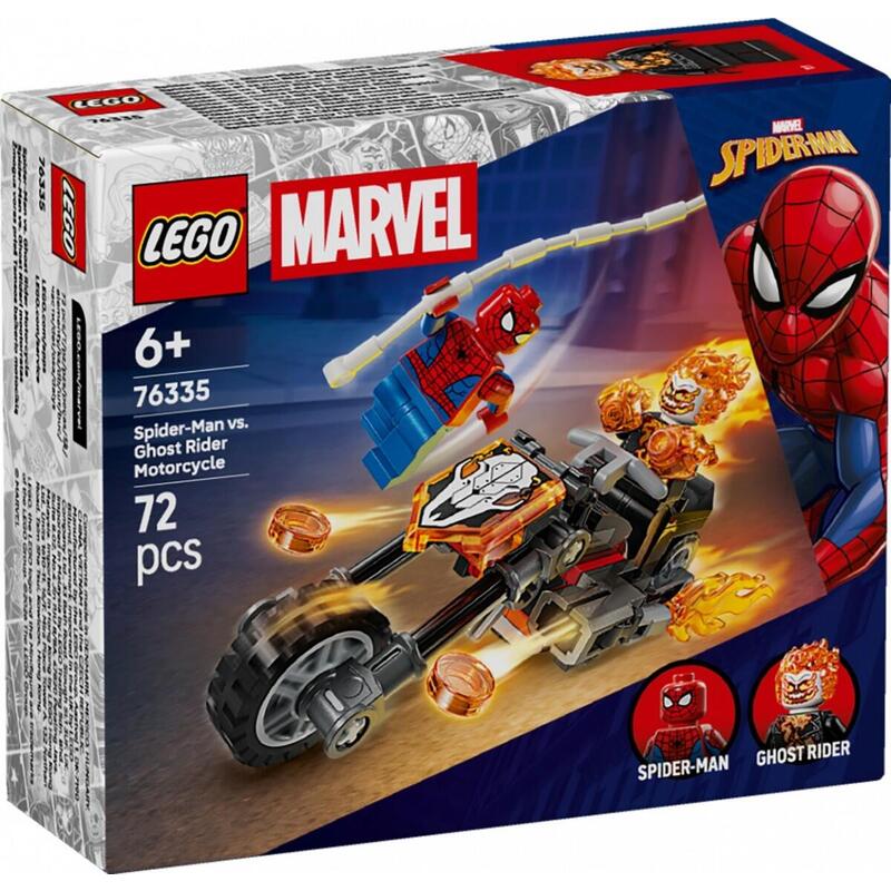 Lego Marvel 76335 Spider-Man Contra Ghost Rider En Moto