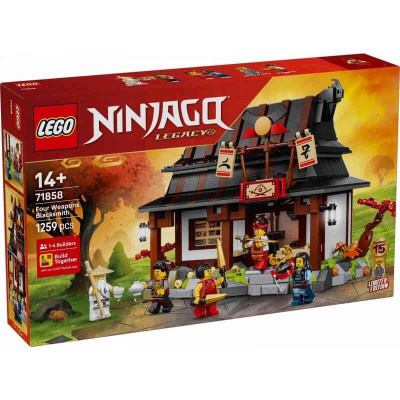Lego Ninjago 71858 Herrero De Cuatro Armas