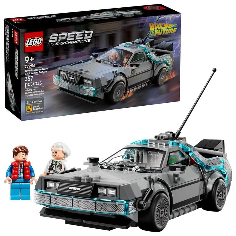 Lego Speed Champions 77256 La Máquina Del Tiempo De Regreso Al Futuro
