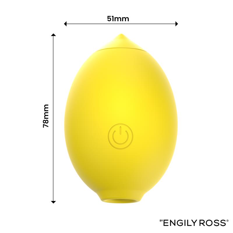 Lemon Estimulador De Clítoris Con Succión