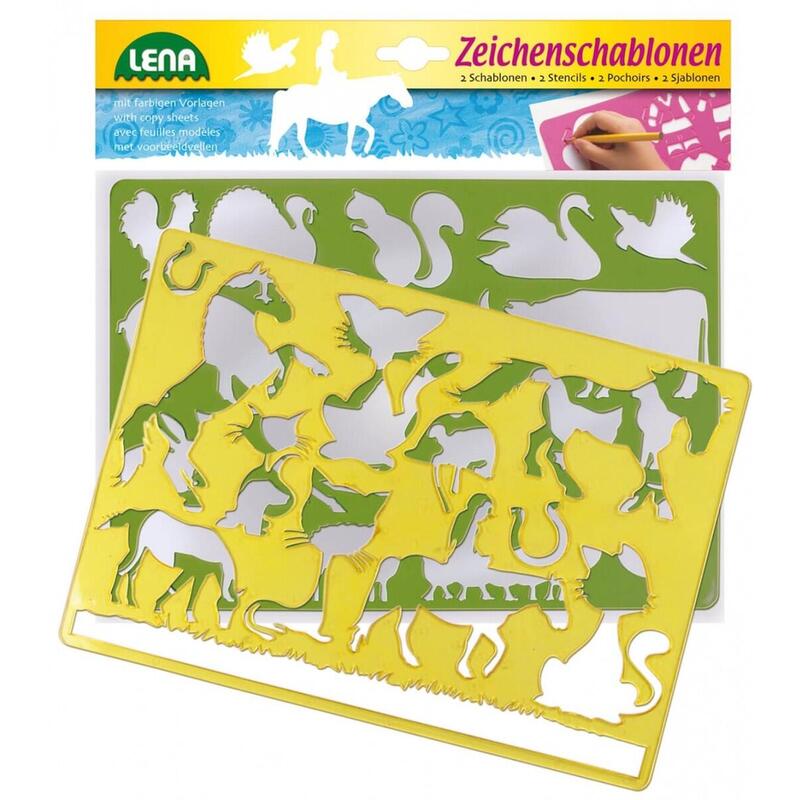 Lena Stencils Horses & Cats