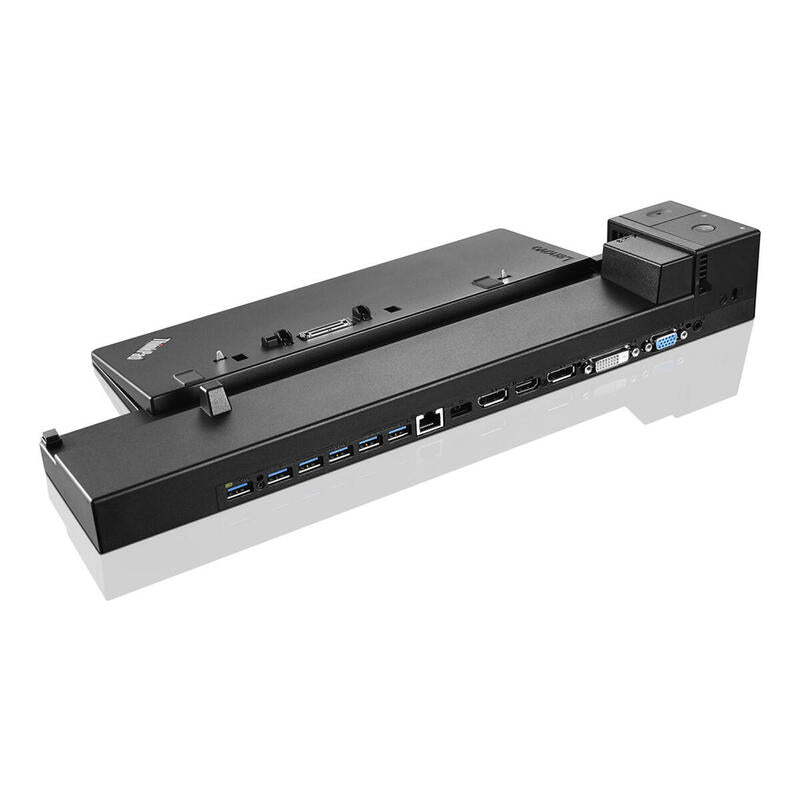 Lenovo 40a50230eu Base Para Portátil Y Replicador De Puertos Acoplamiento Negro