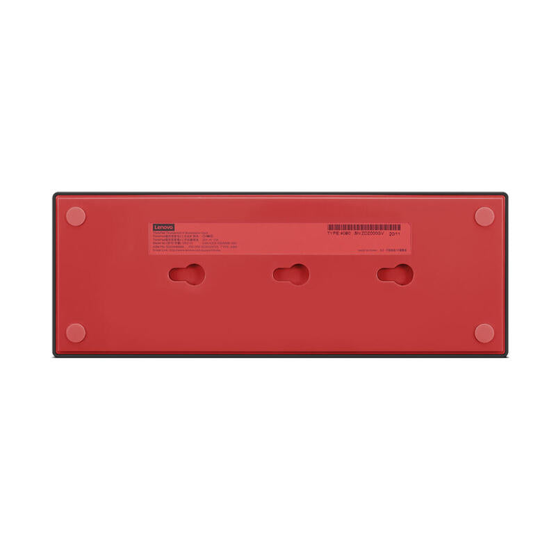 Lenovo 40b00300it Base Para Portátil Y Replicador De Puertos Alámbrico Thunderbolt 4 Negro, Rojo