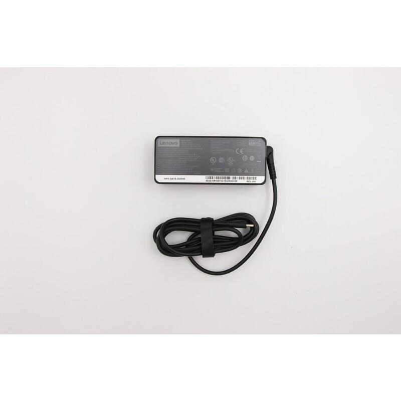 Lenovo 65w Cargador Usb Type-C Con Cable Alimentación Fru02dl129
