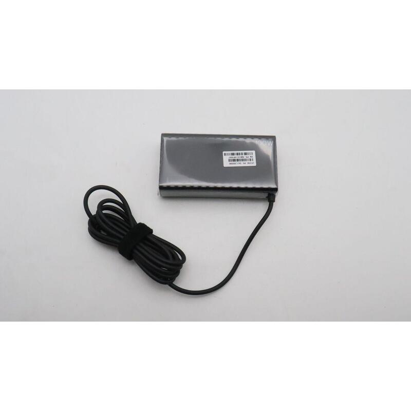 Lenovo Ac Adapter, Usb-C, 100w, 3p - Black