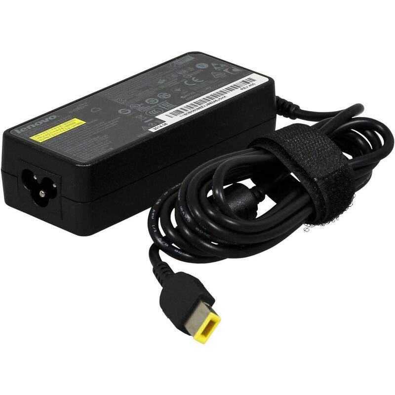Lenovo Cargador 20v 3.25a 65w Con Cable Alimentación Para Lenovo Yoga 13 54y8868