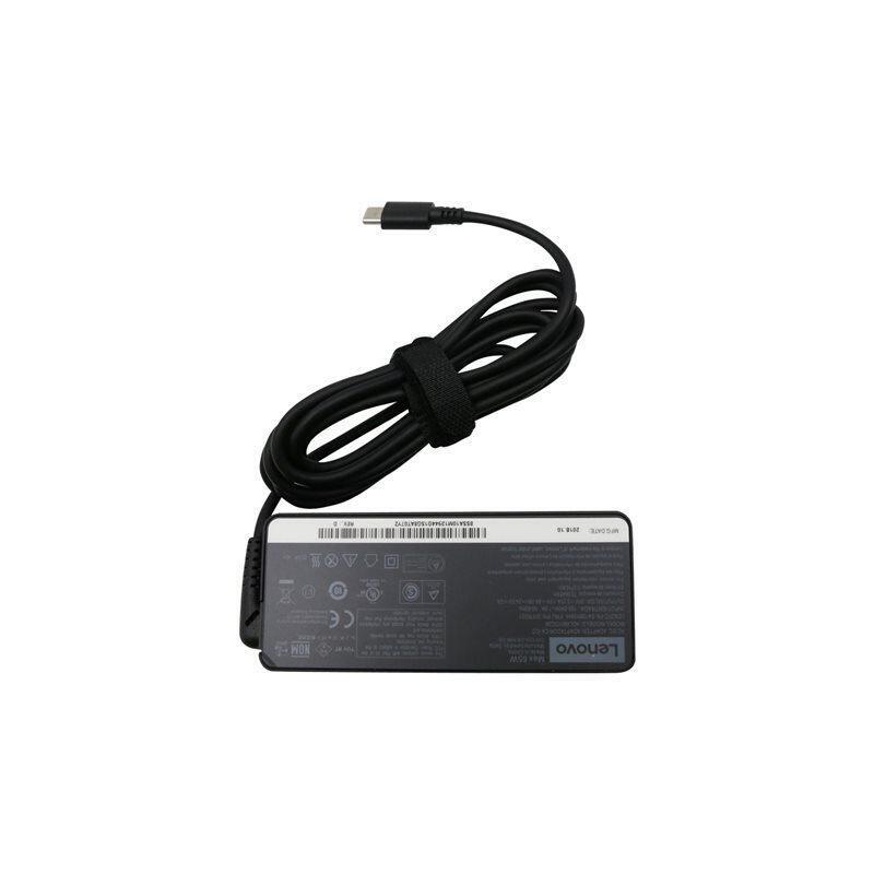 Lenovo Cargador 65w Usb Type-C Con Cable Alimentación 01fr031