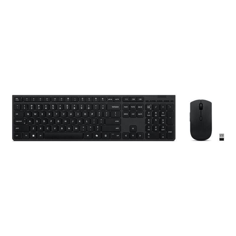 Lenovo Professional Wireless Rechargeable Combo Keyboard And Mouse-Nordic