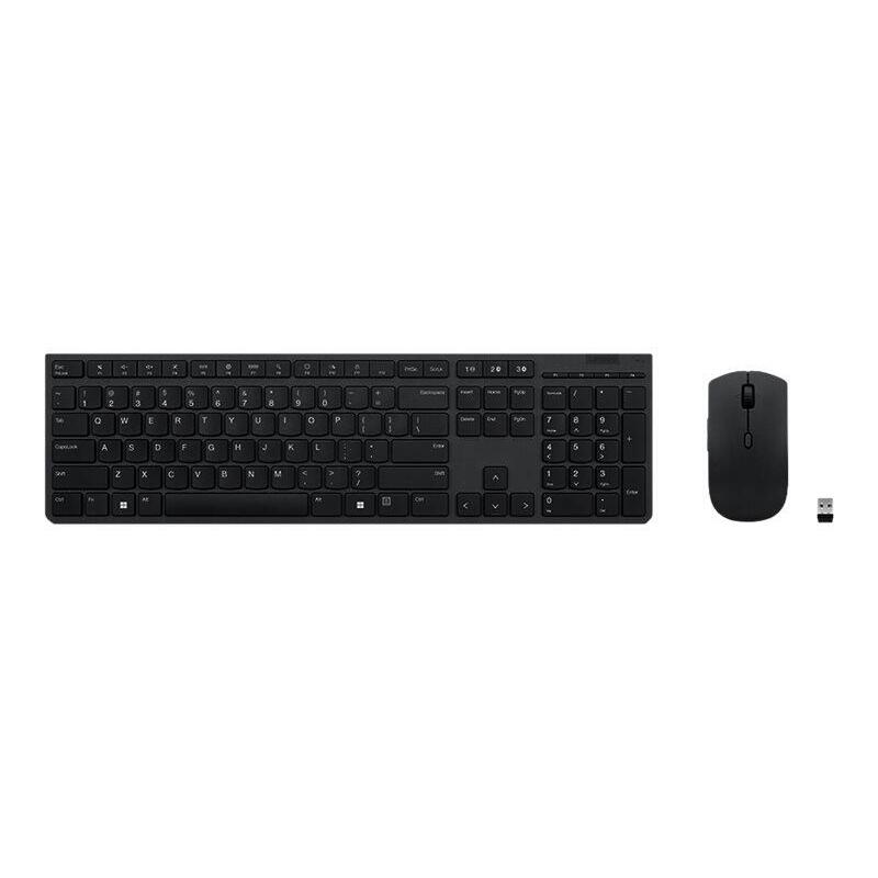 Lenovo Professional Wireless Rechargeable Keyboard And Mouse Combo (Estonia)