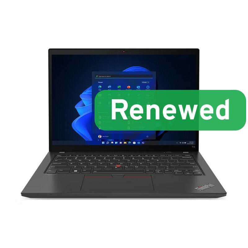 Lenovo Renewed Grade B Thinkpad T14 G3 14 Intel Core I5-1250p 16gb Intel Uhd 256 Gb Us Backlit Scr Windows 11 Pro