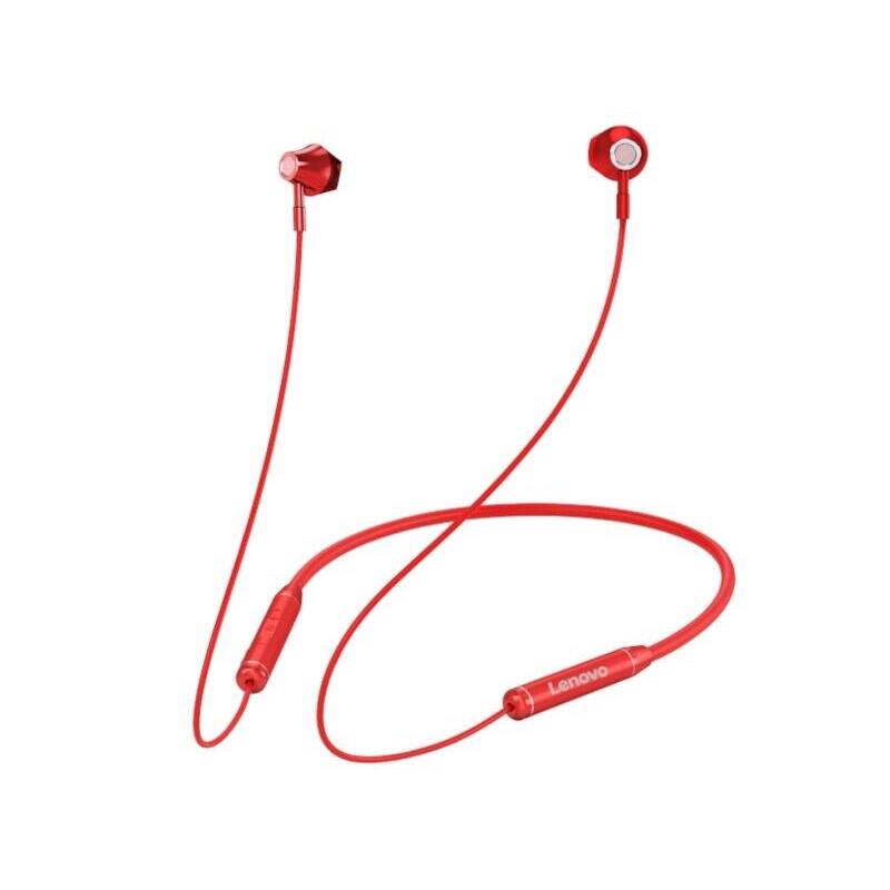 Lenovo Wireless Bluetoo Th Earphone He06 Rojo