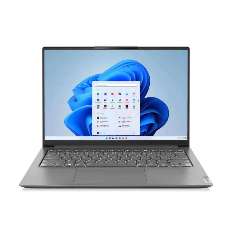 Lenovo Yoga Slim 7 Pro 14arh7 82uu Diseño De Bisagra En 180 Grados Amd Ryzen 5 6600hs Ce / 3.3 Ghz Win 11 Home Radeon 660m 8 Gb Ram 512 Gb Ssd Nvme 14" Ips 2240 X 1400 (2.2k) Wi-Fi 6 Gris Tormentoso Kbd: Español Con 3 Meses De Lenovo