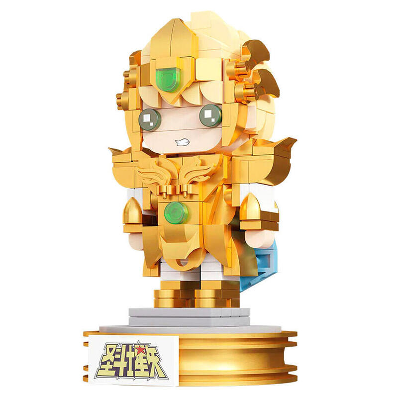 Leo Mini Set Construccion 13 Cm Saint Seiya