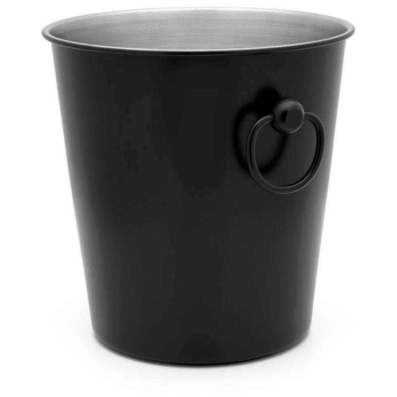 Leopold Vienna Champagne Cooler Single Walled Black Lv213008