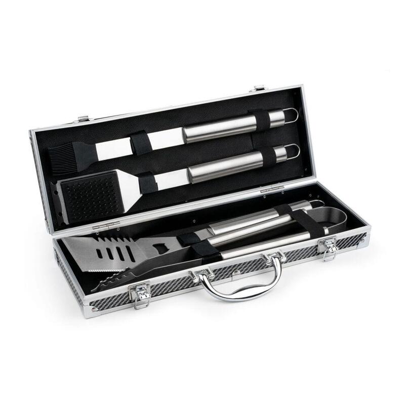 Leopold Vienna Grillkoffer 4 Teilig Lv311000