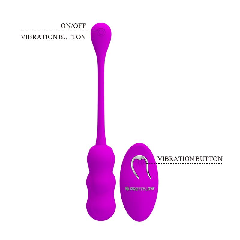 Huevo Vibrador Leshy Con Control Remoto Usb