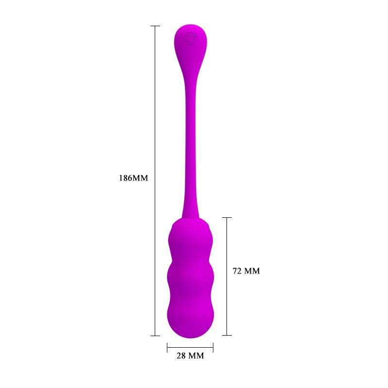 Huevo Vibrador Leshy Con Control Remoto Usb