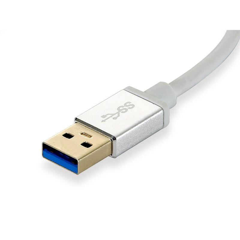 Level One Adaptador Usb 3.0 Rj45 Gigabit Con Hub Usb-0503