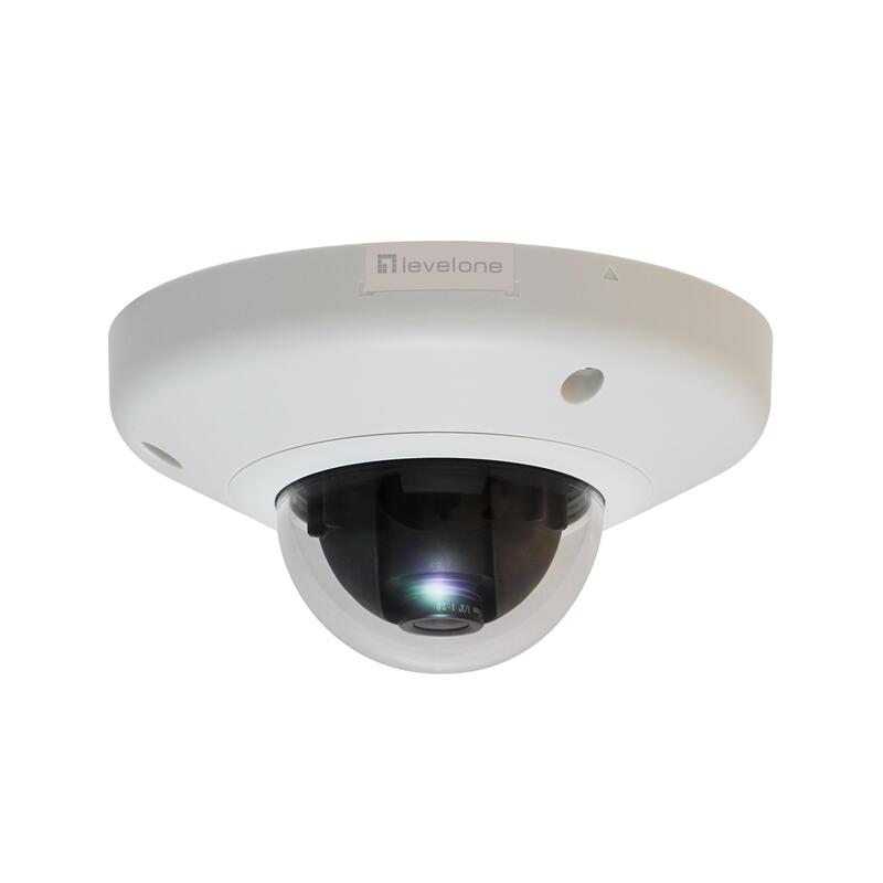 Level One Camara Ip Domo No Wifi 3 Megapixel Poe Exterior Fcs-3054