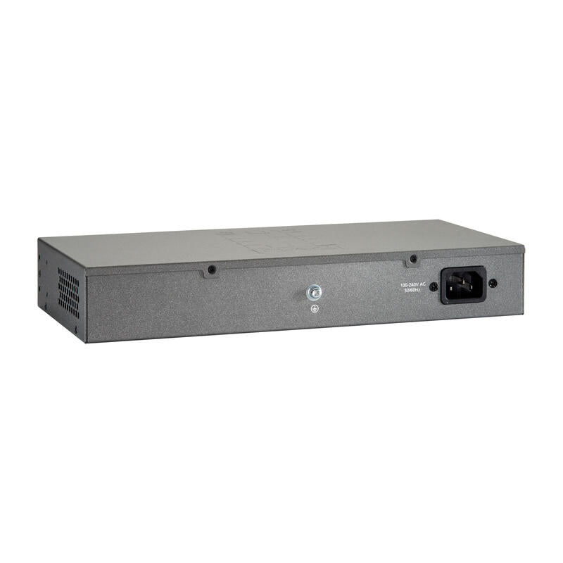 Level One Switch No Gestion 16p 10/100/1000 Mini Con Kit Montaje Rack 19