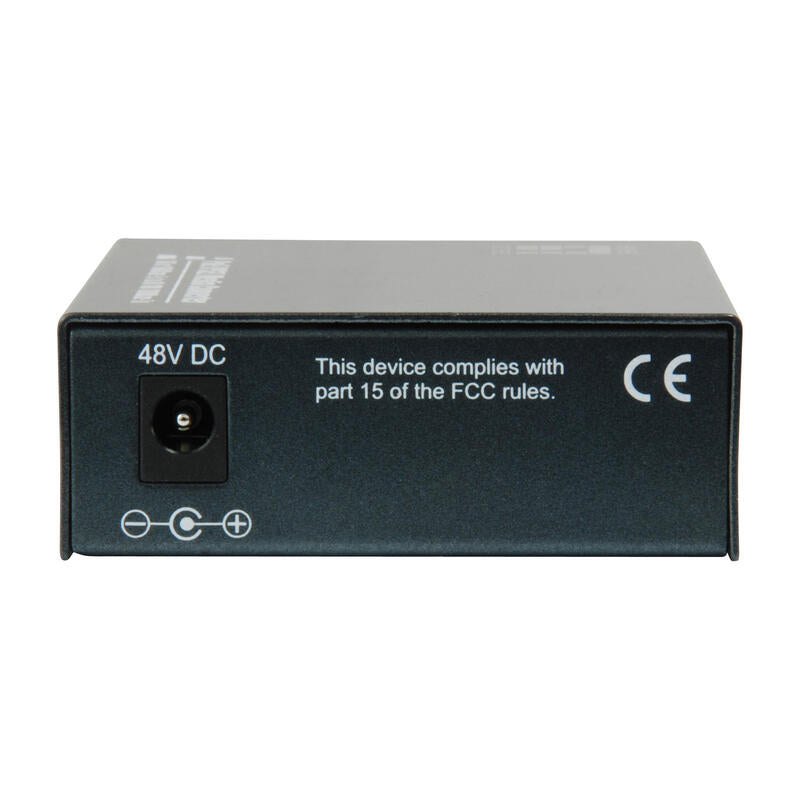Levelone Gvt-2012 Convertidor De Medio 1000 Mbit/S Negro Rj45 A Sfp Gigabit