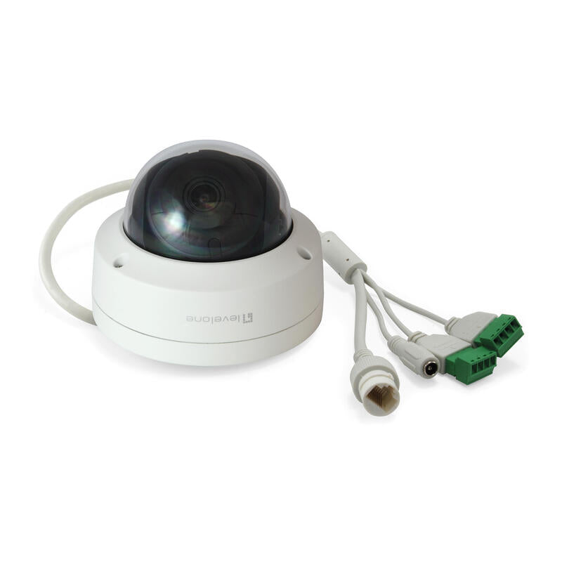 Levelone Ipcam Fcs-3403 Dome Out 4mp H.265 Ir 9w Poe