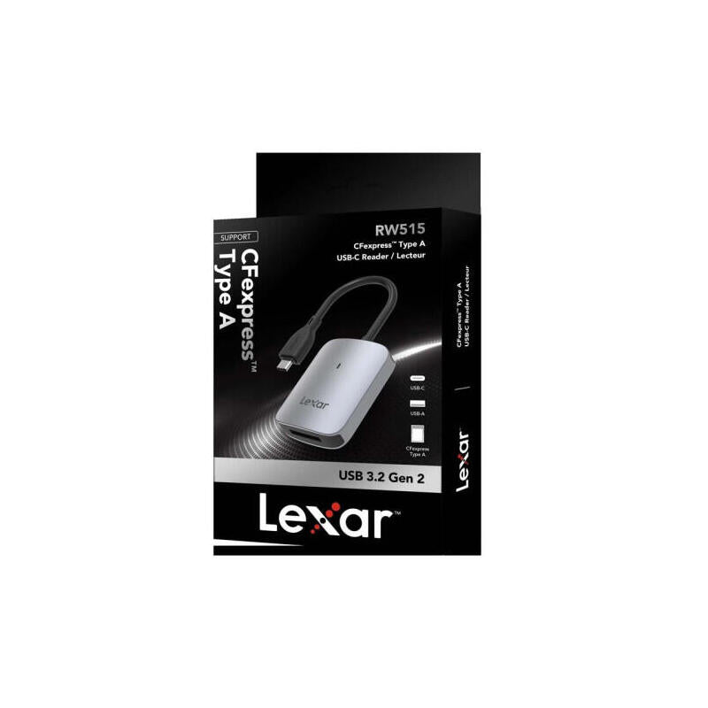 Lexar Professional Cfexpress Gen2 Usb-A & Usb-C Reader Usb3.2 Type A