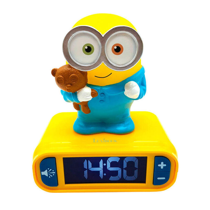 Lexibook Minionki Budzik 3d Z Lampka