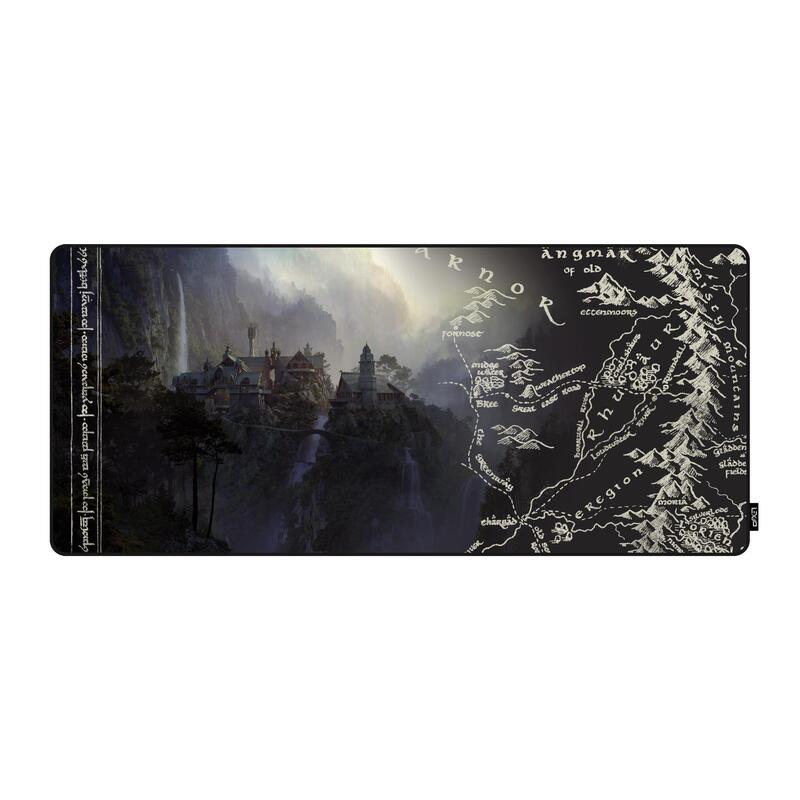 Alfombrilla Lexip X Warner The Lord Of The Rings Rivendell Xxl De El Señor De Los Anillos Rivendell Edition Mousepad