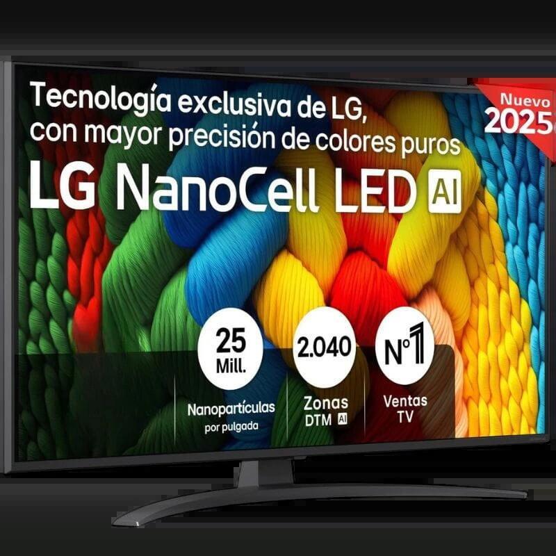 Lg Ai 43nano81a6a 43 4k Ultra Hd Nanocell Smart Tv Negro - Desprecintado