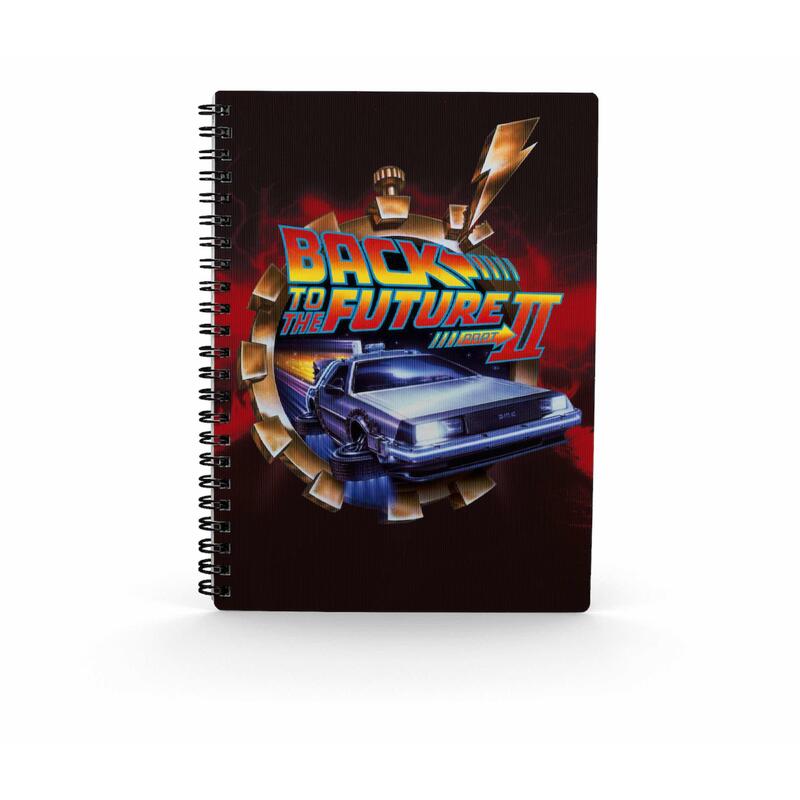 Libreta Efecto 3d Poster Bttf 2 Regreso Al Futuro