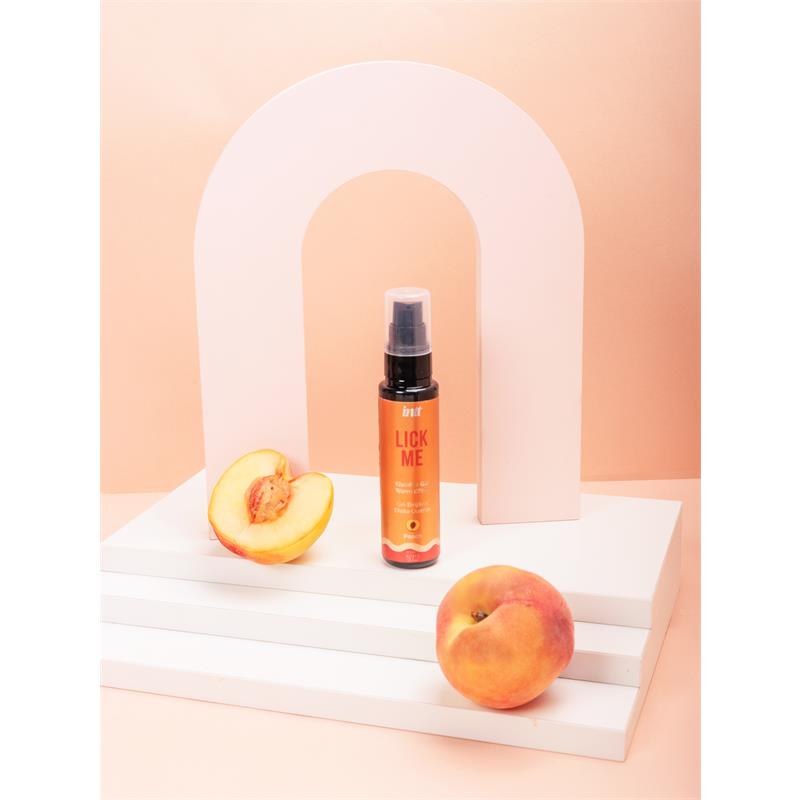 Lick Me Gel Besable Sabor Melocotón Efecto Calor 50 Ml