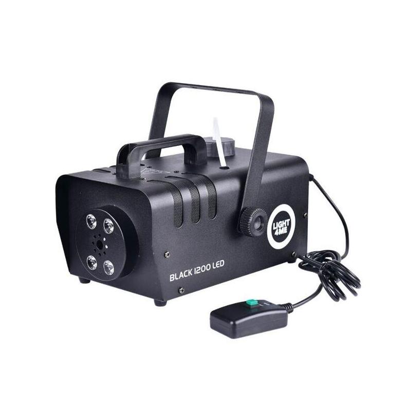 Light4me Black 1200 Led - Generador De Humo De Niebla