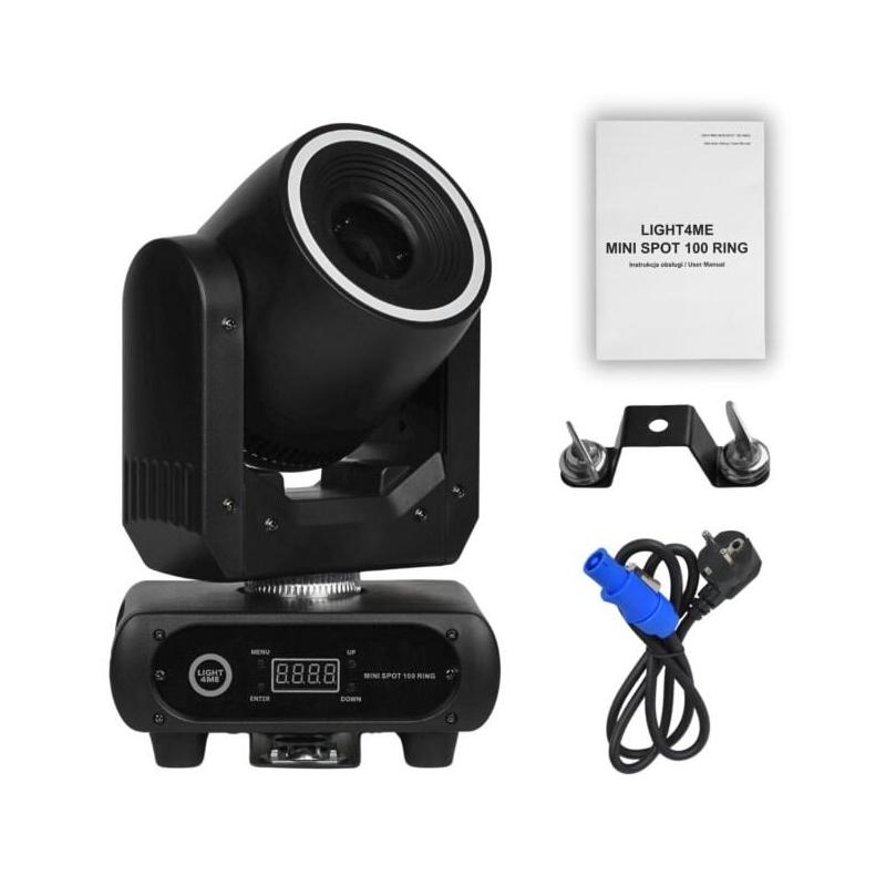 Light4me Mini Spot 100 Ring - Glowica Ruchoma Spot