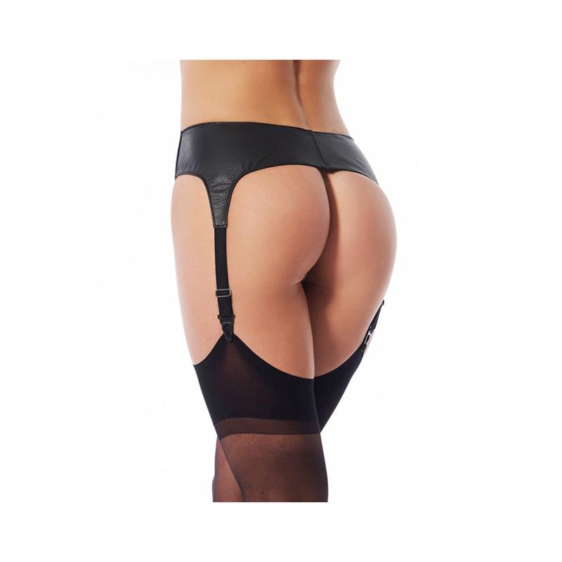 Liguero De Cuero Ajustable Talla (Interno):M