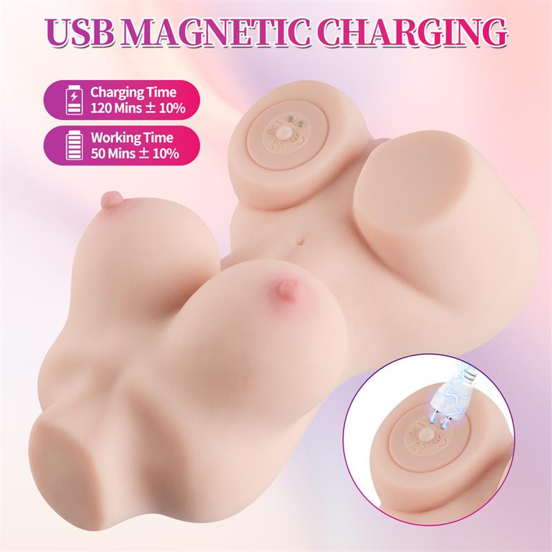 Lilinet Mini Torso Con Vibración 1.6 Kg