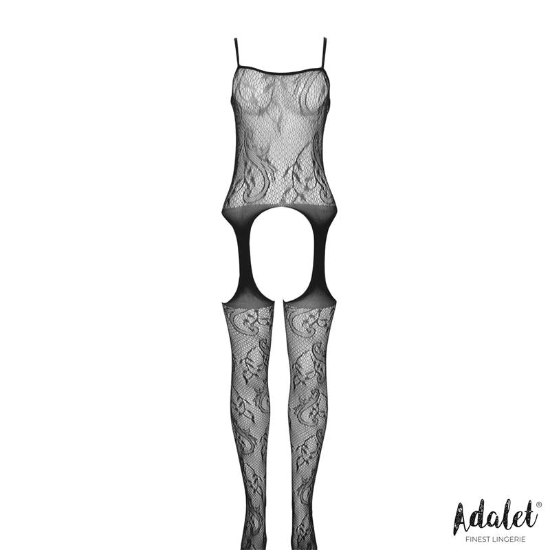 Lilly Bodystocking Con Liguero Abierto Talla (Interno):S/M