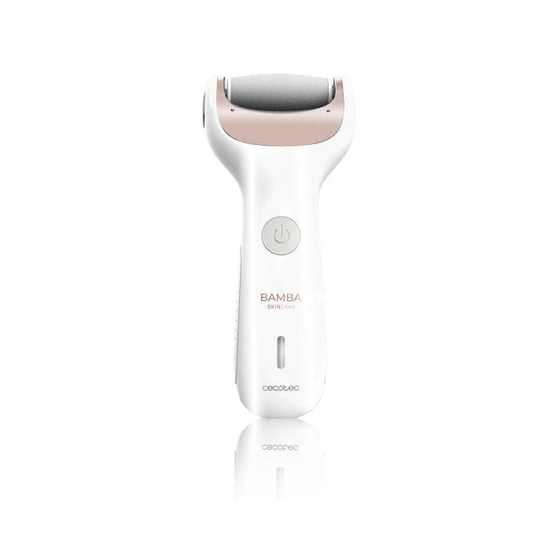 Limador Pedicura Electrico Cecotec Bamba Skincare 800mah/ 2 Rodillos/ Lavable/Inalambrico/Alambrico 04222