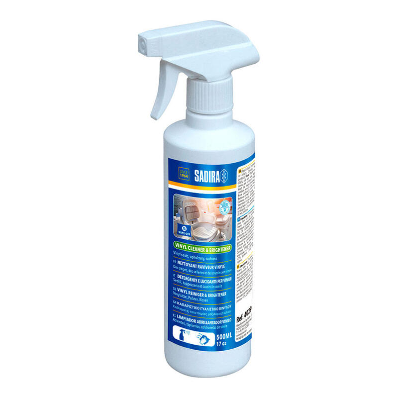 Limpiador Abrillantador Asientos Y Tapicerías Naúticas 500ml Sadira