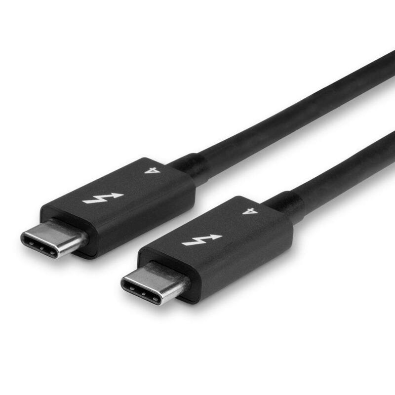 Lindy 31120 Cable Thunderbolt 1 M 40 Gbit/S Negro