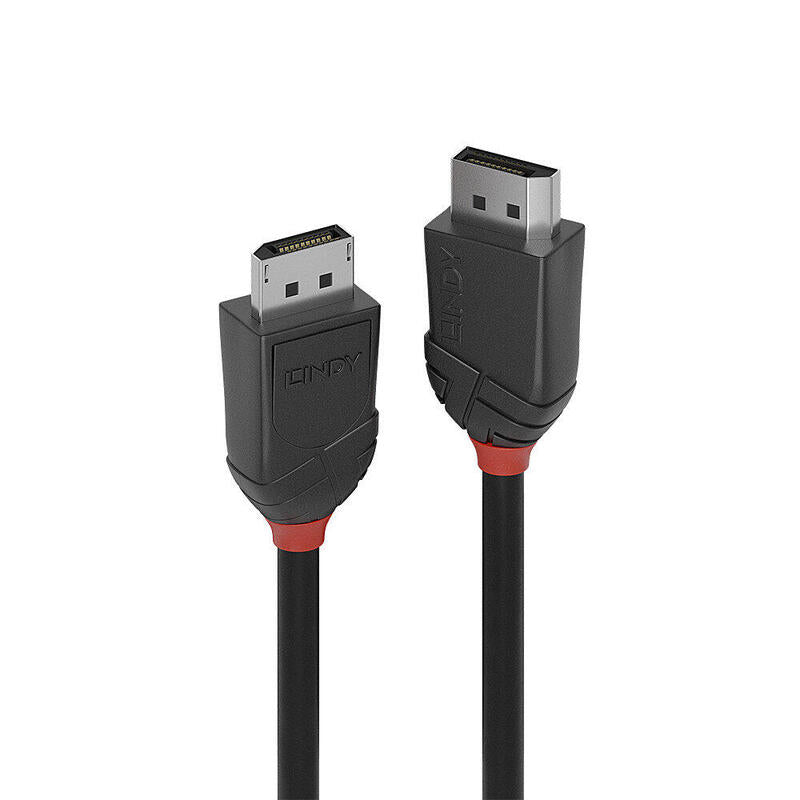 Lindy 36490 Cable Displayport 0,5 M Negro