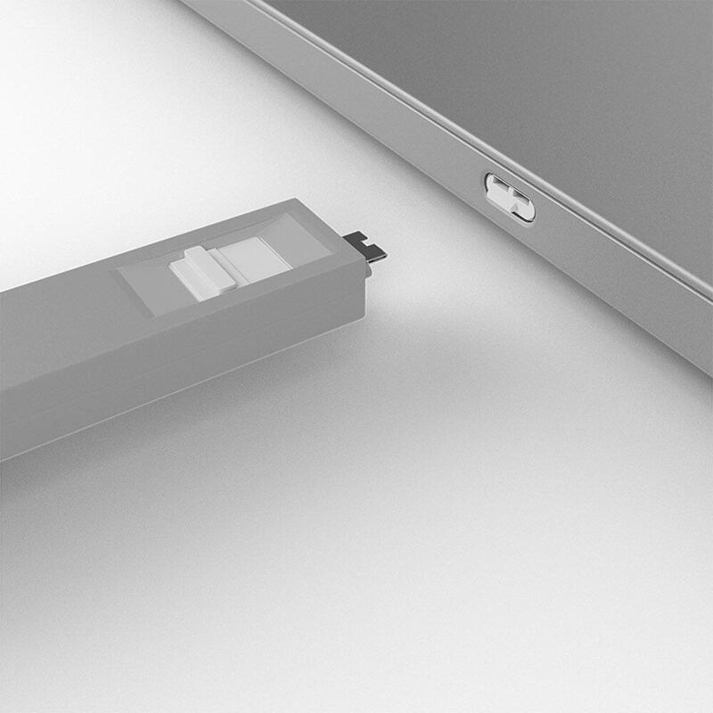Lindy 40427 Bloqueador De Puerto Bloqueador De Puerto + Clave Usb Tipo C Blanco 5 Pieza(S)