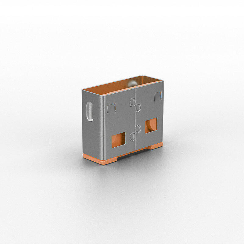 Lindy 40463 Bloqueador De Puerto Usb Tipo A Naranja 10 Pieza(S)