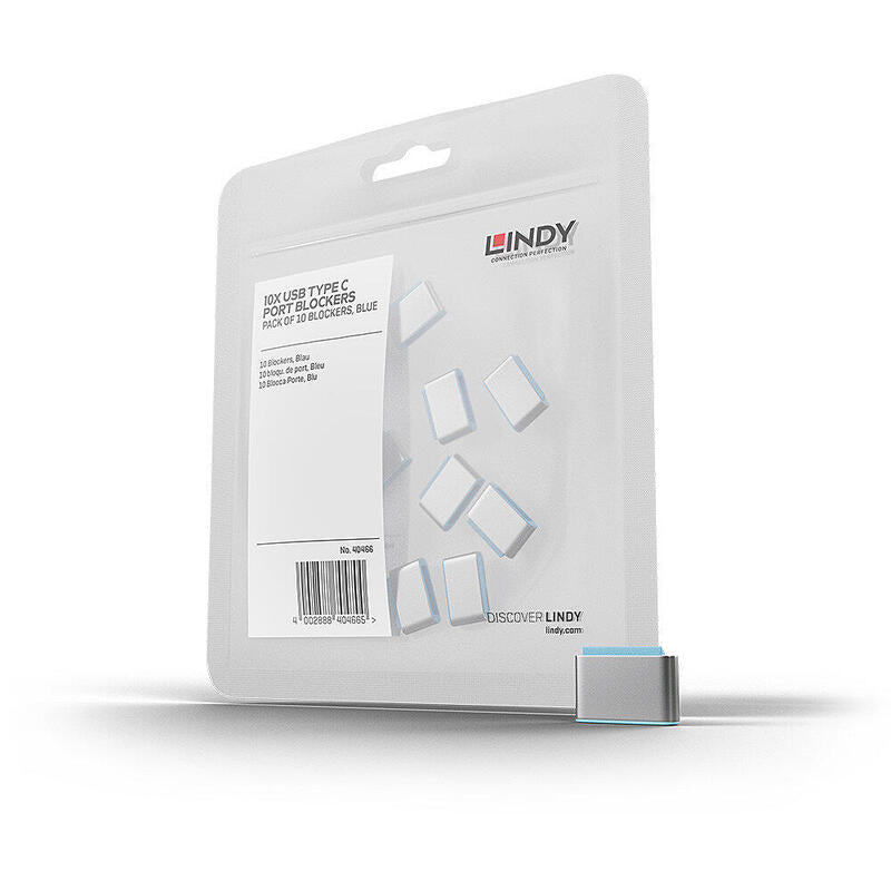 Lindy 40466 Lindy Bloqueador De Puertos Usb-C 10 Pieza(S)
